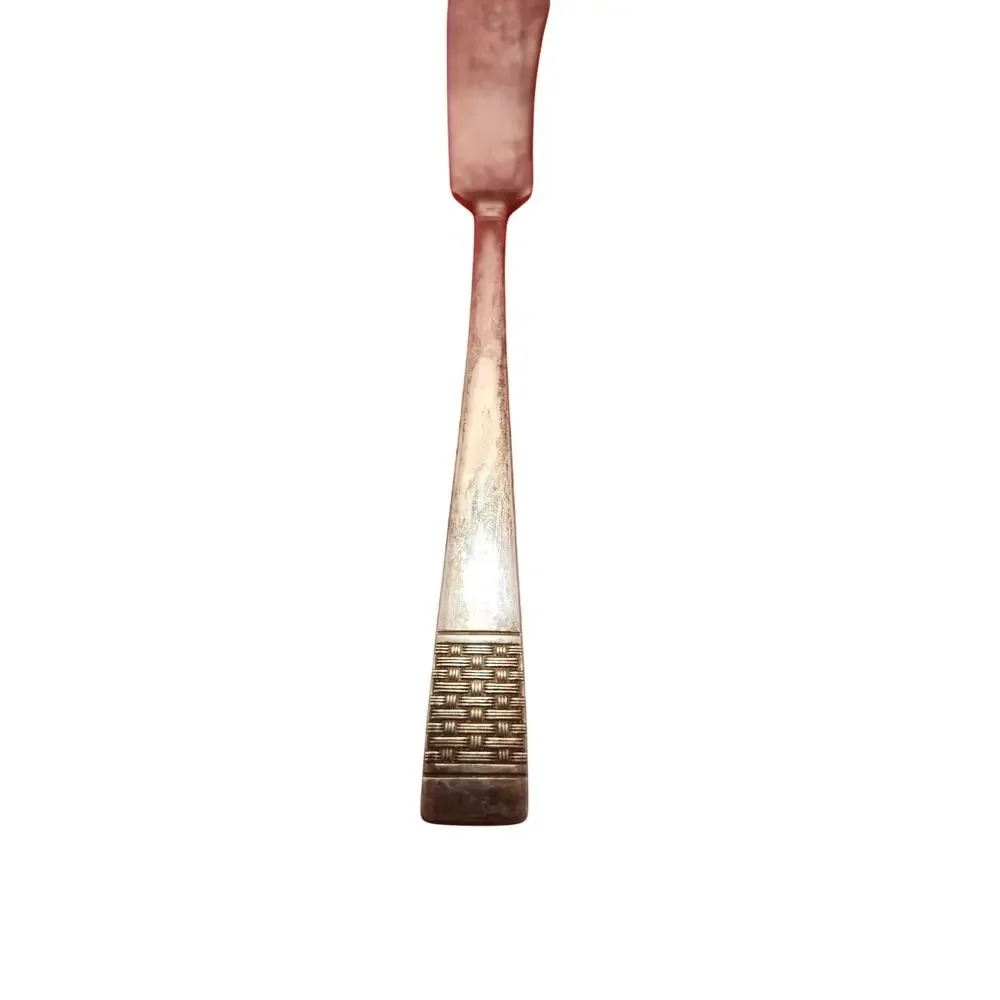 National Silver Co Calvalcade Master Butter Knife 7